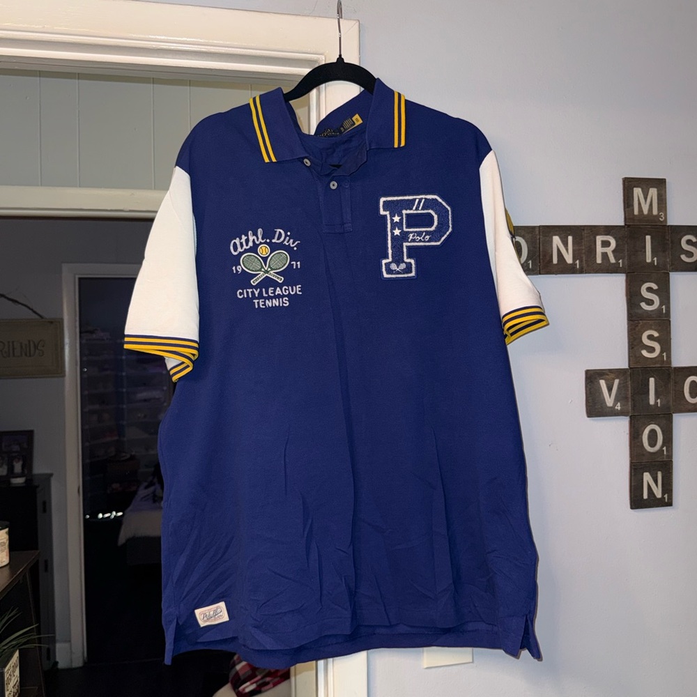Polo By Ralph Lauren Blue Polo Shirt - image 1